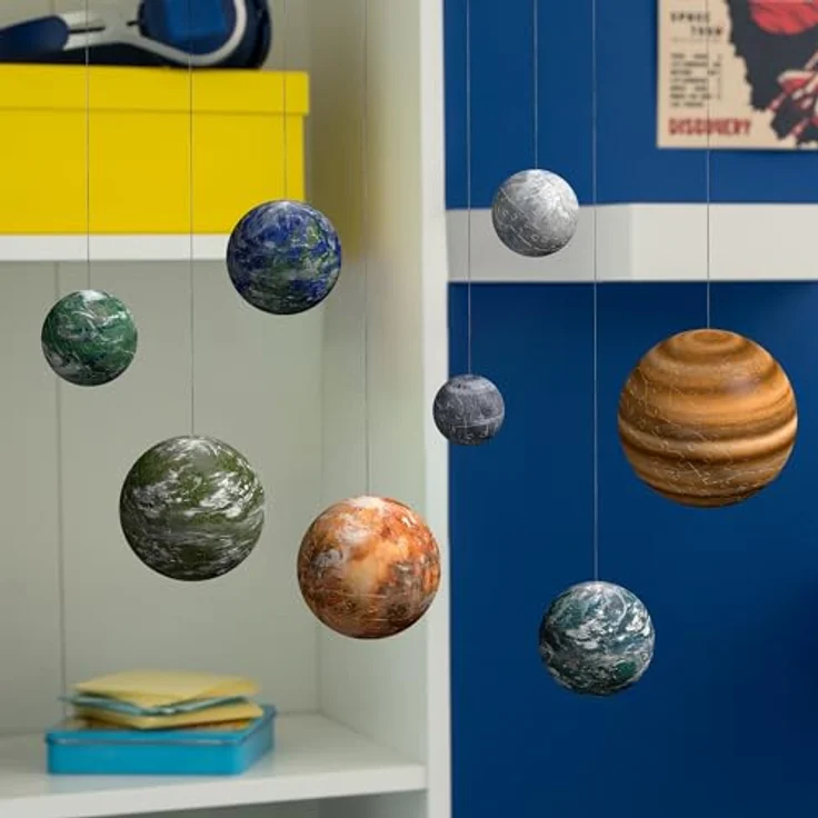 Ravensburger 3D Puzzle 11577 - Puzzle-Ball Planeten der Star Wars Galaxie - erste Trilogie - 3D-Puzzle-Set mit 8 Puzzle-Bällen, EasyClick Technology, inkl. A2 Poster - ab 6 Jahren – Bild 4