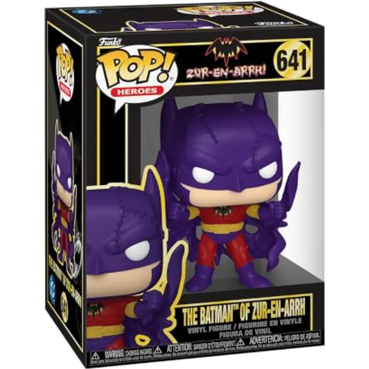 Funko POP figure DC Comics Zur En Arrh The Batman Of Zur En Arrh #641, detailreiche Sammelfigur für Fans und Sammler – Bild 1