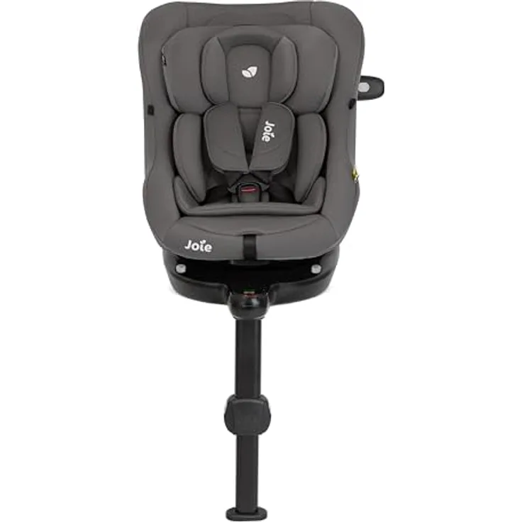 Joie i-Pivot 360, drehbarer i-Size Reboarder Autokindersitz in Thunder, ab Geburt