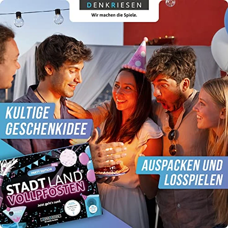 VOLLPFOSTEN® - Party Edition STADT LAND VOLLPFOSTEN® - PARTY EDITION - ""Jetzt geht’s rund. "" – Bild 5