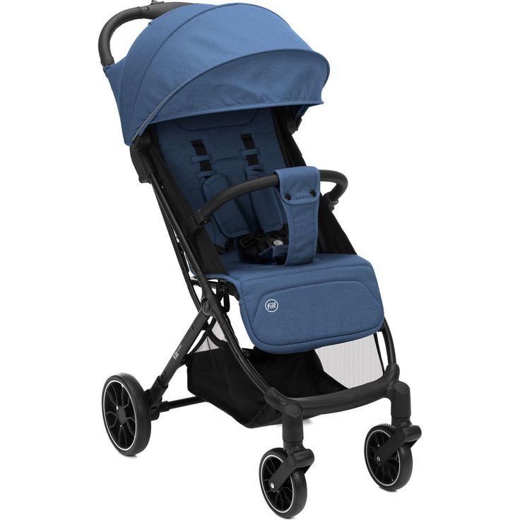 Fillikid Buggy & Sportwagen Fill Rover, bis 22 kg belastbar, Liegeposition, Trolleyfunktion, 6,8 kg - Denim, inkl. Gratis Mobilitätsgarantie