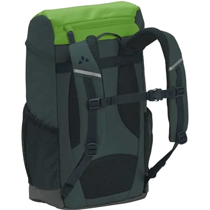 Vaude Puck 10, Kinderrucksack für den Kindergarten, 38 cm, schwarz, 100% Polyester, kompakt und leicht – Bild 3