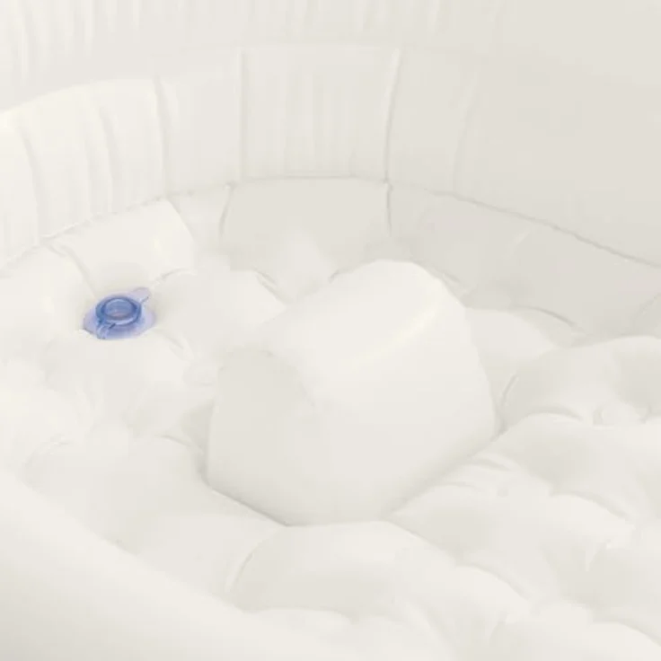 Intex Starry Baby Bath 48523NP, aufgeblasen 89cm x 66cm x 25cm, gepolsterte Oberfläche, inkl. Handpumpe und Ablaufstopfen, für 0–12 Monate – Bild 3