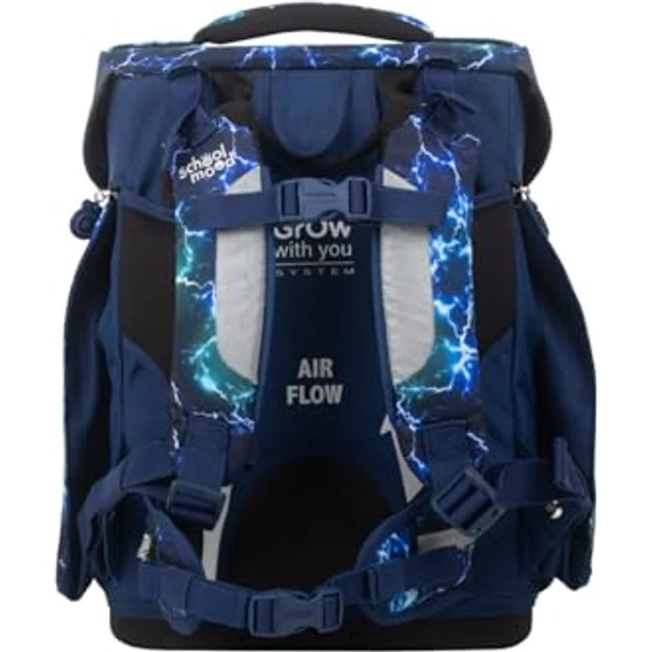 SCHOOL-MOOD® Schulranzen Champion Maxx Pro, Farbe Felix, ergonomischer Schulrucksack mit großzügigem Stauraum – Bild 6