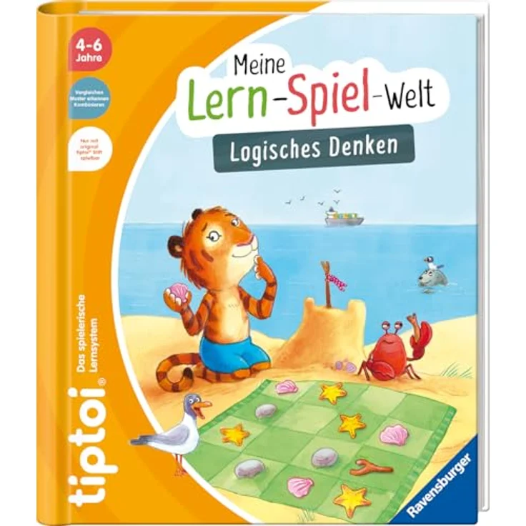 Ravensburger tiptoi® Meine Lern-Spiel-Welt: Logisches Denken - Lernbuch für selbstständiges Lernen, ab 4 Jahren, 16 Seiten – Bild 1