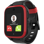 XPLORA Let's Go Kinder Smartwatch, mit SIM-Kartenfunktion, GPS Standortverfolgung, Schulmodus, 24.26 cm, Schwarz