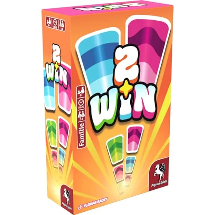 Pegasus Spiele 2 Win, Kartenspiel für die ganze Familie – Bild 1
