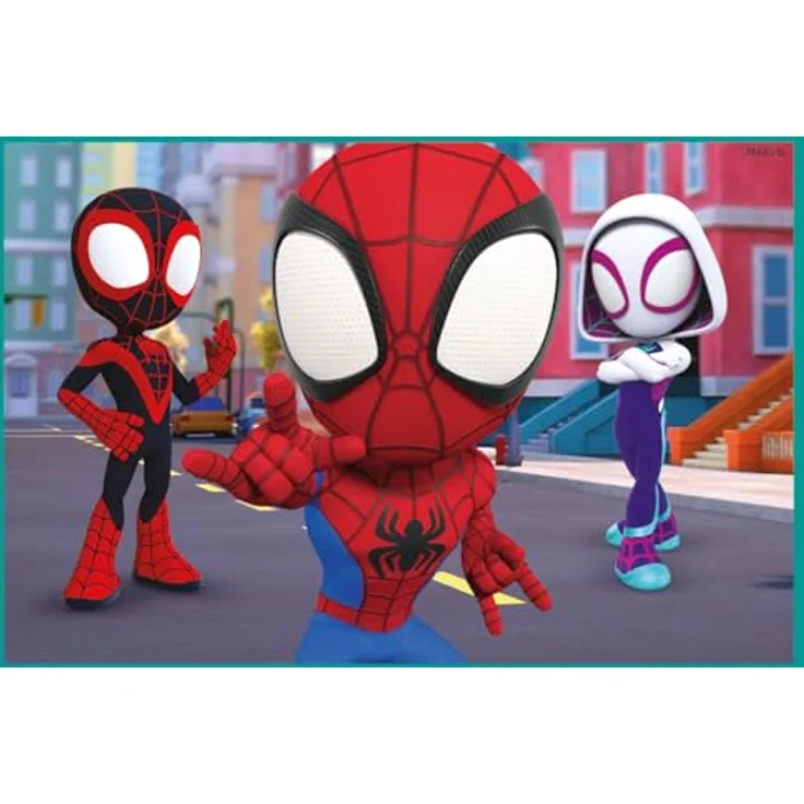 Clementoni Marvel Spidey and His Amazing Friends 6 Würfel Puzzle Kinder - Sensorik- & Motorikspielzeug für Kinder ab 3 Jahren 40661 – Bild 2