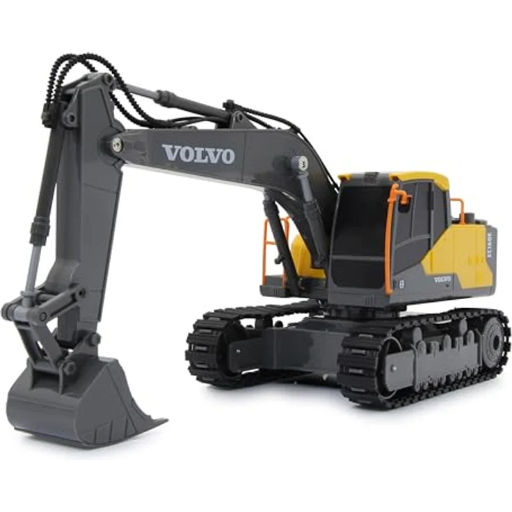 JAMARA Bagger Volvo EC160E 1:26 2,4GHz - 2,4GHz für Mehrspielerbetrieb, Offiziell lizenziert, Raupenantrieb, ferngesteuert – Bild 5