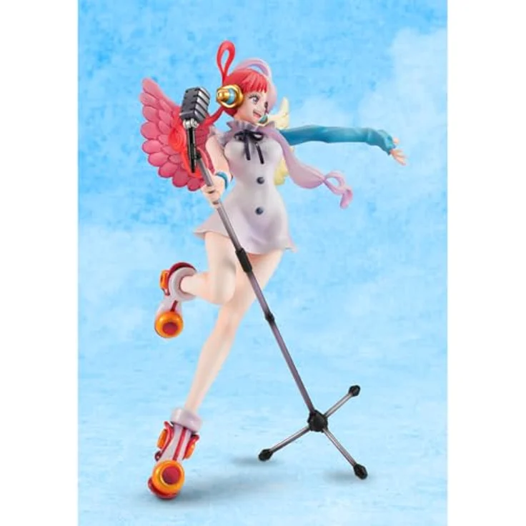 Megahouse Uta Diva of The World One Piece Figur Red-Edition, Portrait of Pirates, 23 cm, Mehrfarbig MH716461 – Bild 4