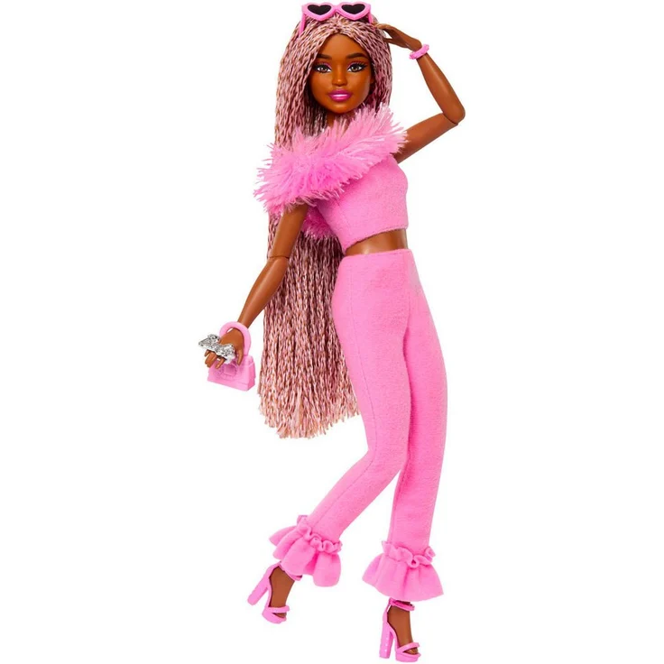 Barbie Anziehpuppe Barbie Deluxe Style - Fell – Bild 1