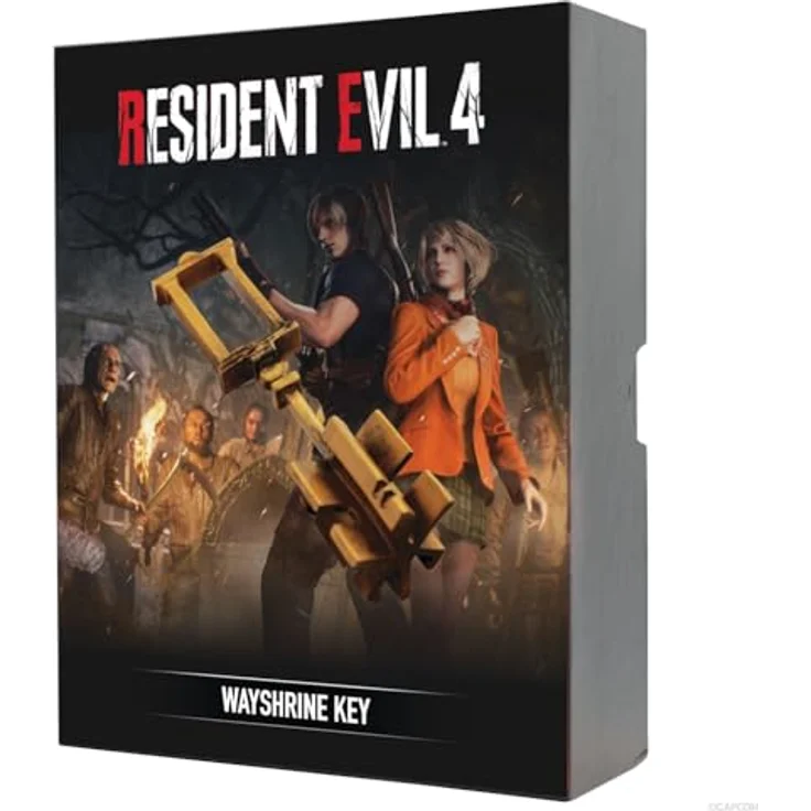 FaNaTtik Resident Evil 4 Limited Edition Wayshrine Metallschlüssel, nummeriert, stark geprägtes Design, limitiert auf 5000 Stück – Bild 2