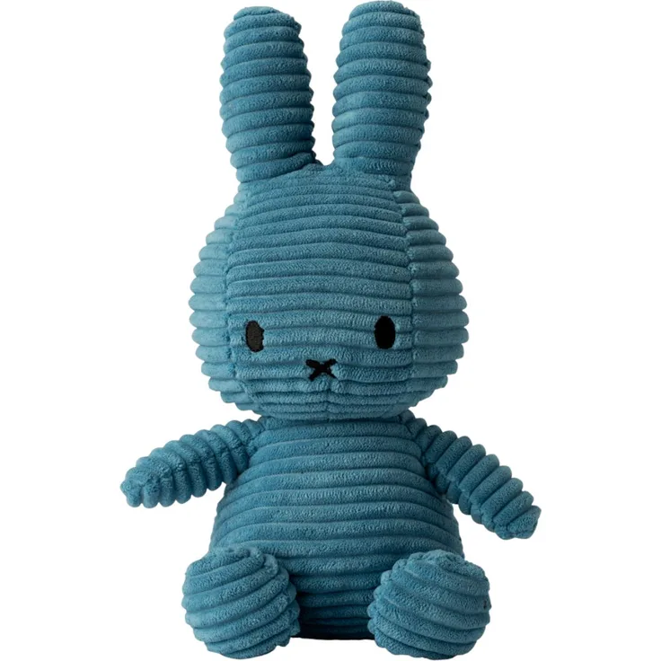 Miffy Corduroy Flieger, Kuscheltier aus Faser, blau, 23 cm