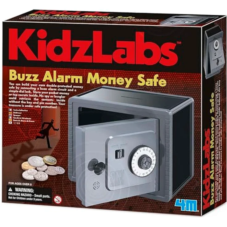 4M Kidz Labs/Buzz Alarm Geldsafe – Bild 2