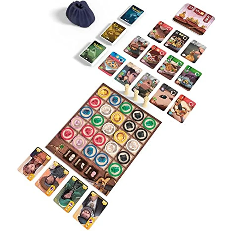 Rebel Splendor: Pojedynek, strategisches Brettspiel für 2 Spieler mit modifiziertem Edelsteinsystem und neuen Karten für taktische Vielfalt – Bild 4