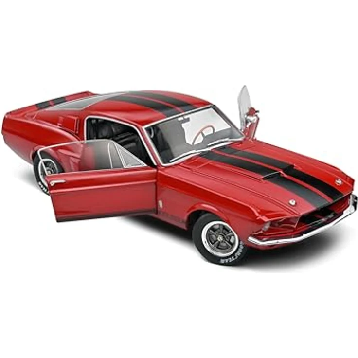 Solido Shelby GT500, 1:18 Modellfahrzeug aus Die-cast mit Fensterkarton und stabilem Kunststoffsockel – Bild 5