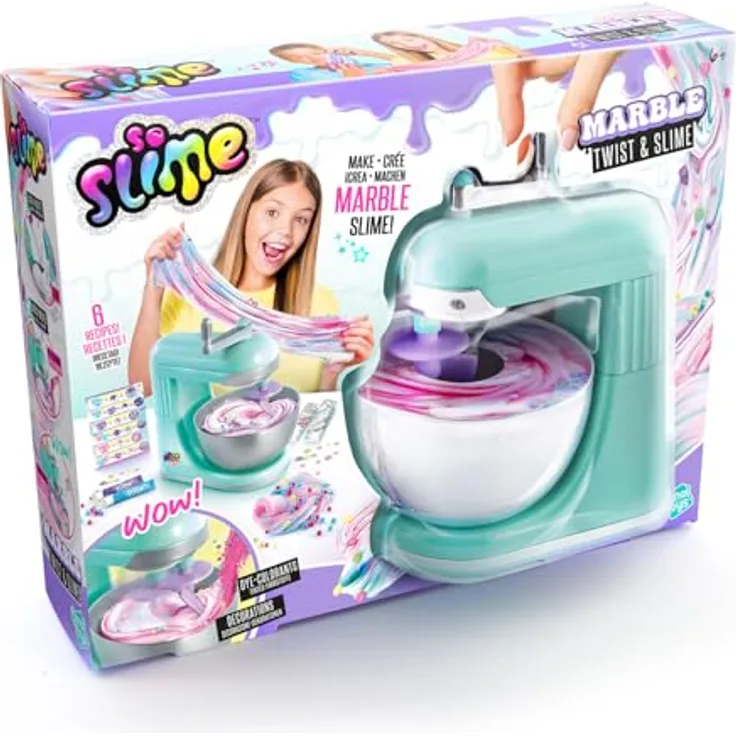 Canal Toys So Slime DIY Marmor-Schleim Mixer, Kreativset mit Duft und Dekoration, ideal für Kinder ab 6 Jahren - SSC 229