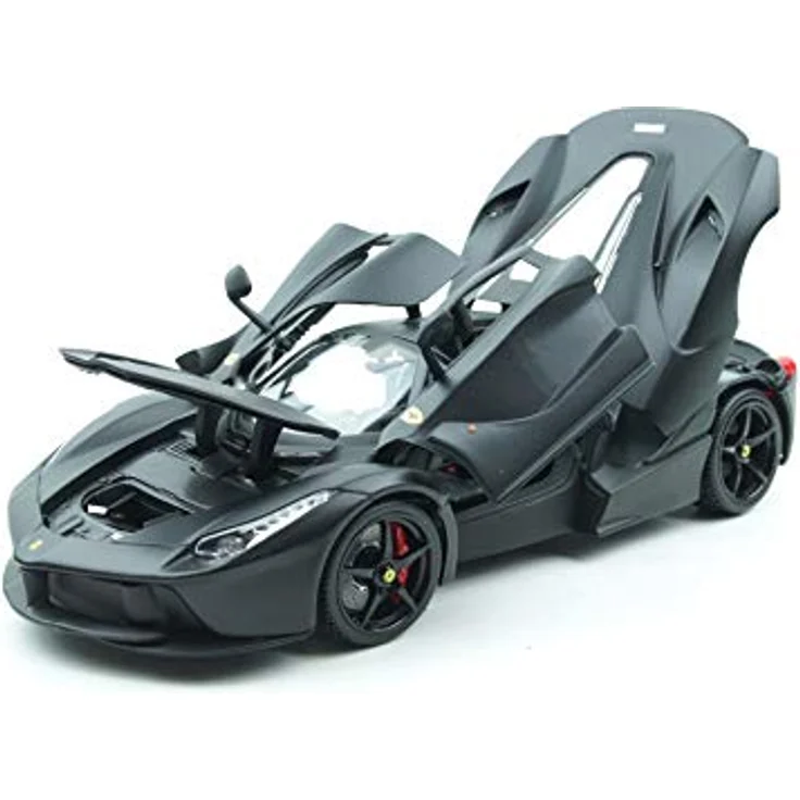 Bburago Ferrari LaFerrari, hochwertiges Modellfahrzeug aus Zinkguss mit funktionierenden Türen und Hauben in Geschenkbox – Bild 8