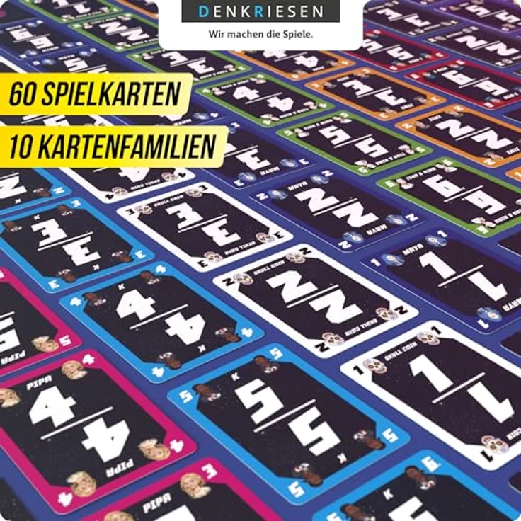 D&R Denkriesen Kibu Jumper - Secret 6, kreatives Kartenspiel für strategisches Kombinieren – Bild 4