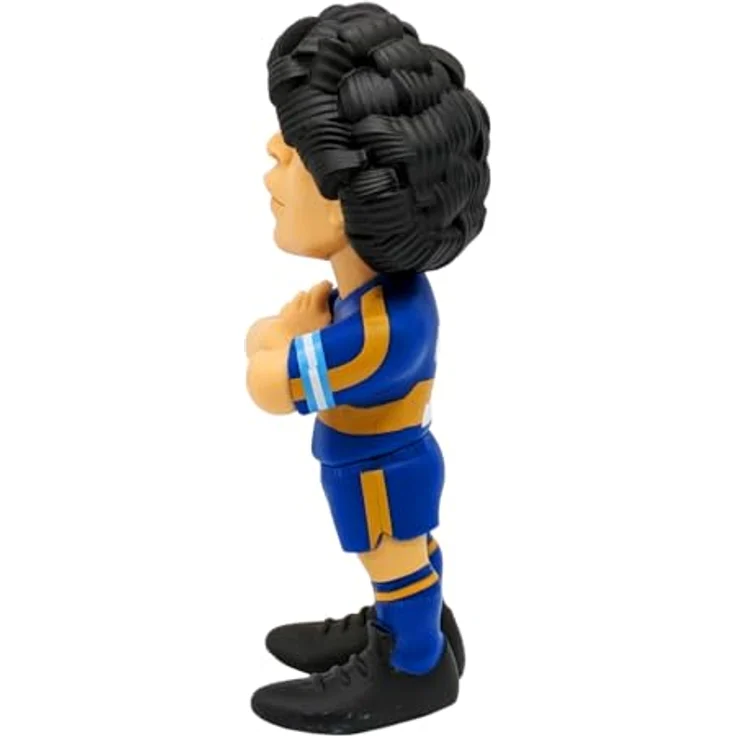 MINIX Diego Maradona Figur in Gelb und Blau, 12 cm, Sammlerstücke für Fußballfans - MN13180 – Bild 4