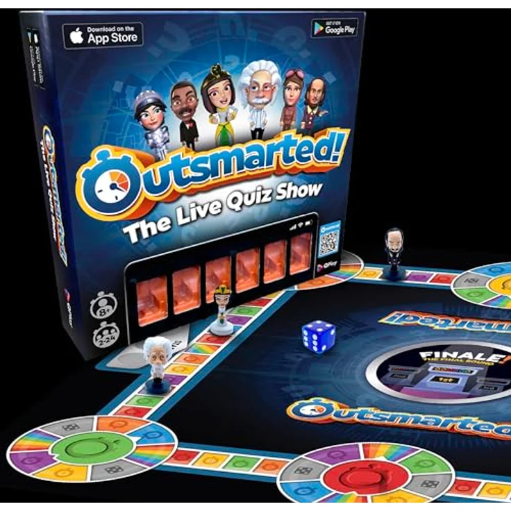 OUTSMARTED! Outsmarted – Die Live-Quizshow als Brettspiel (Deutsche Version) | Der ultimative Spieleabend für die ganze Familie | 7.000+ Multimedia-Fragen | Ausgabe 2024 – Bild 3