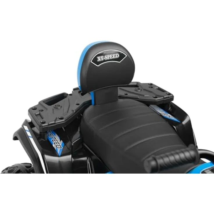 TOYZ Rush Quad Kinder, Akkubetriebenes Fahrzeug mit 4-Rad-Antrieb, 80W Motor, FM-Radio, Bluetooth, Blau – Bild 8