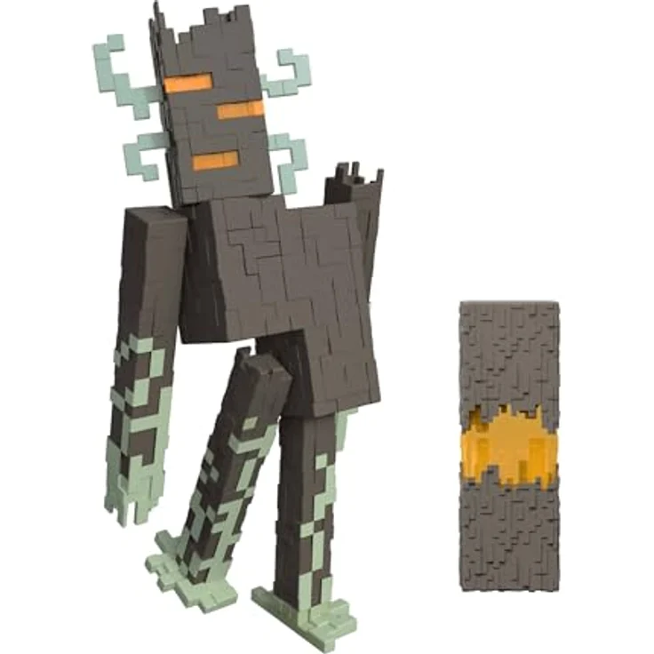Mattel MINECRAFT 3.25'' THE CREAKING, Sammelfigur mit interaktiven Elementen, mehrfarbig, für Kinder ab 6 Jahren – Bild 1