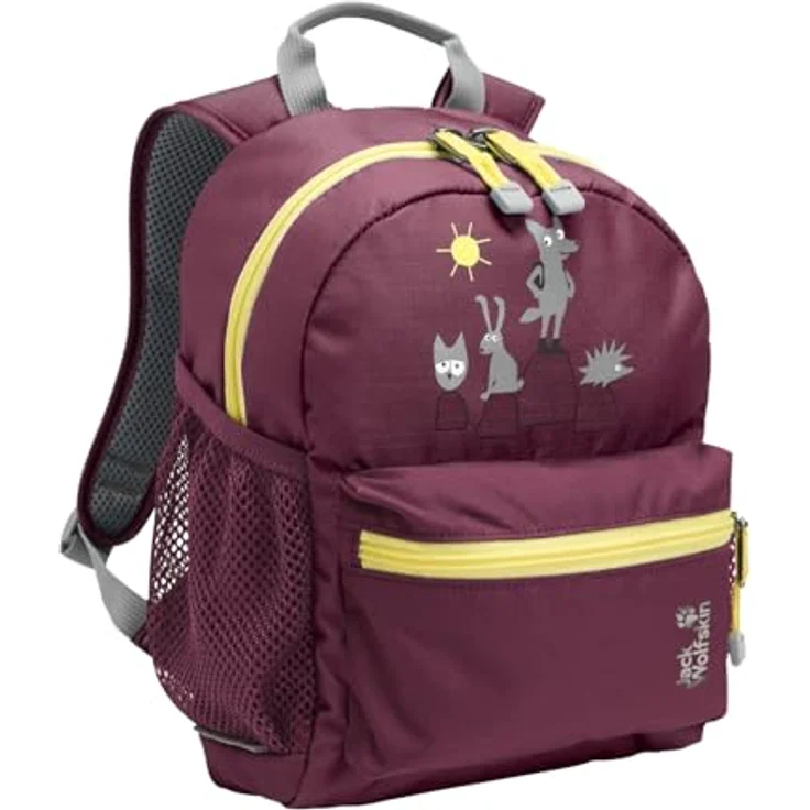 Jack Wolfskin Little Scout Kinderrucksack, 29 cm, rot, 100% Polyester, 23 x 21 x 29 cm – Bild 6