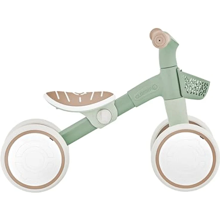 Globber Learning Bike, Laufrad für Kinder 12-36 Monate, höhenverstellbarer Sattel, pannensichere EVA-Räder, abnehmbarer Korb, 100% recycelte Materialien – Bild 2