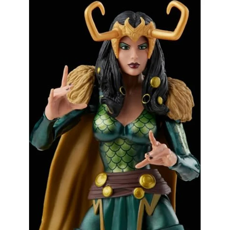 Marvel Legends Series Loki, Agent von Asgard, Retroverpackung, 15 cm große Action-Figur, 2 Accessoires – Bild 5