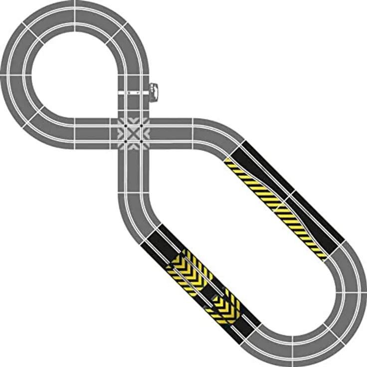 Scalextric Jump and Side Swipe Accessory Pack, Rennbahn Zubehör, ersetzt C8511