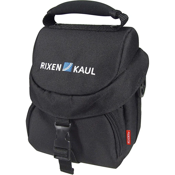 KlickFix Fahrradtasche Allrounder XS 1.5 - Lenkertasche 18 cm (1-tlg), kleine Lenkertasche in edler Ausführung, schwarz – Bild 1