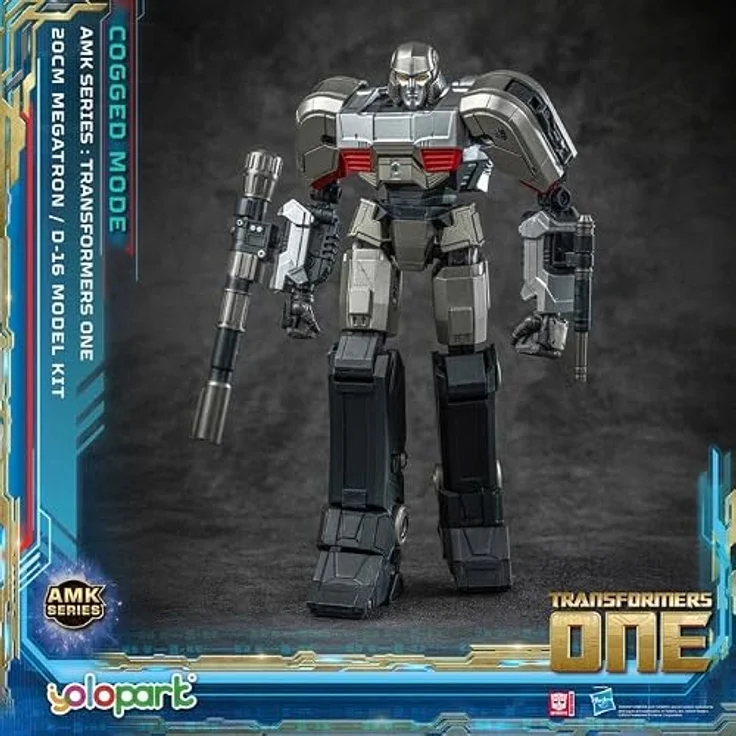 Yolopark Transformers 8 Amk Series Kit D-16, 20 cm bewegliche Figur in Silber – Bild 2