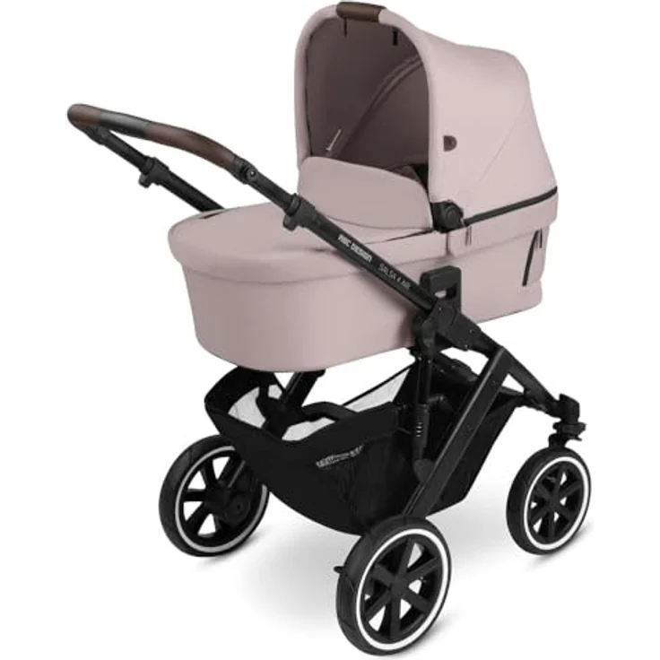 ABC Design Kombi-Kinderwagen Salsa 4 Air - inkl. Babywanne & Sportsitz - Pure Edition - Berry mit Gratis Mobilitätsgarantie – Bild 1