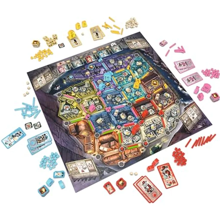 Zoch Die Patin - Knallhartes Strategiespiel ab 12 Jahren, taktisches Brettspiel für 2-5 Spieler, ca. 30 Min. Spiel-Dauer, Made in Germany – Bild 3
