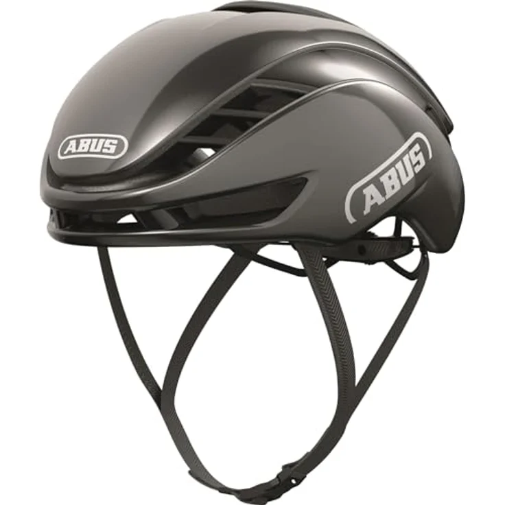 ABUS Rennradhelm GameChanger 2.0 - Aerohelm mit optimierter Aerodynamik und Belüftung - Dunkelgrau, Größe S – Bild 3