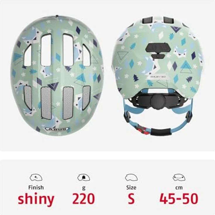 Abus Smiley 3. 0 Helm Green Nordic – Bild 4