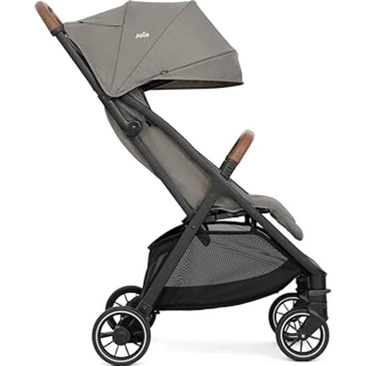Joie Reisebuggy & Sportwagen Pact Pro - Pebble, bis 22 kg belastbar, nur 6,3 kg leicht, Liegeposition, inkl. Transporttasche, Adapter & Regenschutz, Gratis Mobilitätsgarantie – Bild 3
