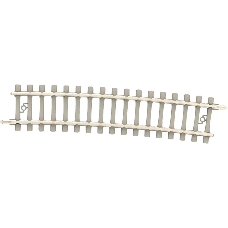 MiniTrix T14516 N Gleis Betonschwelle, gebogen 7,5° (R 6) - 10 Stück