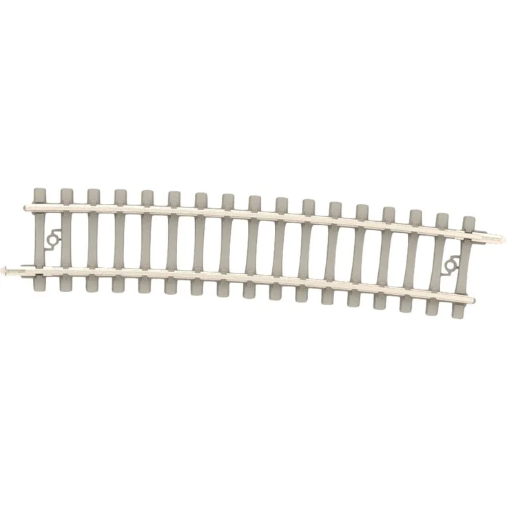 MiniTrix T14516 N Gleis Betonschwelle, gebogen 7,5° (R 6) - 10 Stück