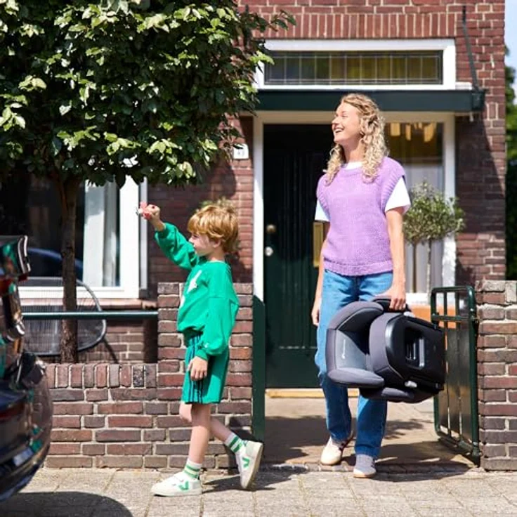 Bebeconfort Road Safe I-Size, Kindersitz nach ECE R129/i-Size Norm für Kinder von 3,5 bis 12 Jahren, kompakt zusammenklappbar – Bild 8