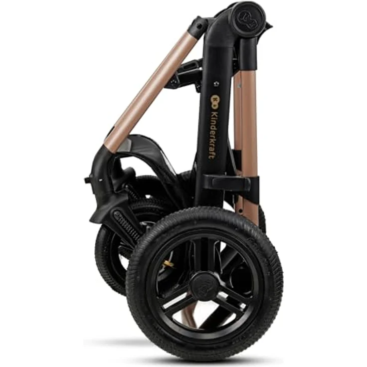 KinderKraft 4in1 Moov 2 Air, multifunktionaler Kinderwagen mit umwandelbarem Sitz, inkl. RWF Mink Pro i-Size Kindersitz und Zubehör – Bild 20