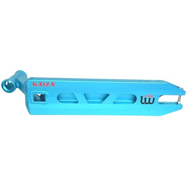 Longway Kaiza V4, Stunt-Scooter Deck 480mm, leichtes Aluminium, Petrol (Teal blau), optimal für junge Fahrer – Bild 6