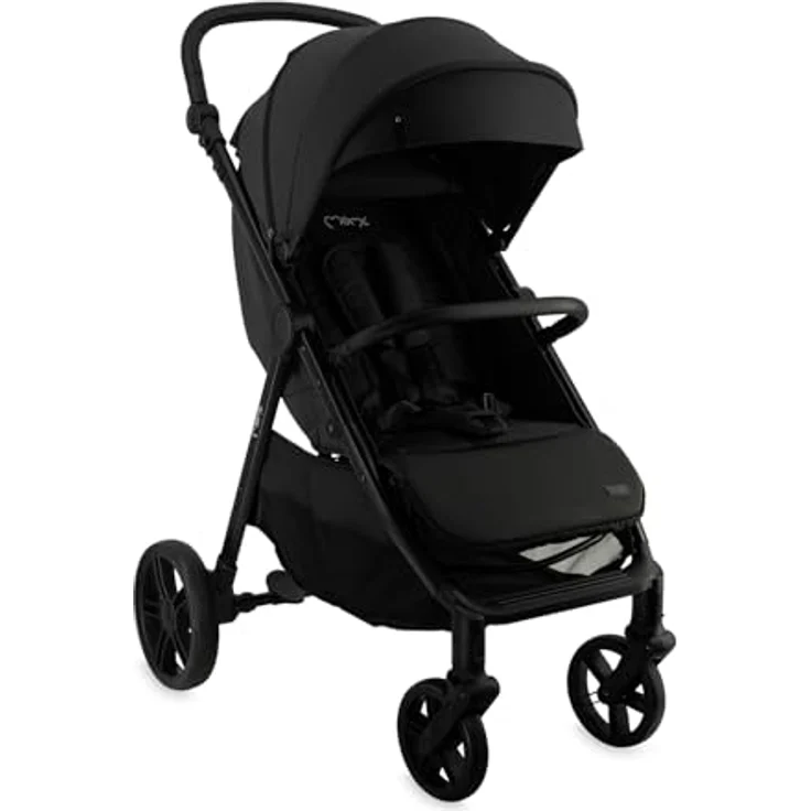 MoMi Kinderbuggy CLARA, 5-Punkt-Sicherheitsgurt, Fußsack, Getränkehalter, Einkaufskorb, Wickeltasche, Insekten- und Regenschutz, ab 6 Monaten bis 22 kg, klappbar, bis 10 kg Gewicht – Bild 1