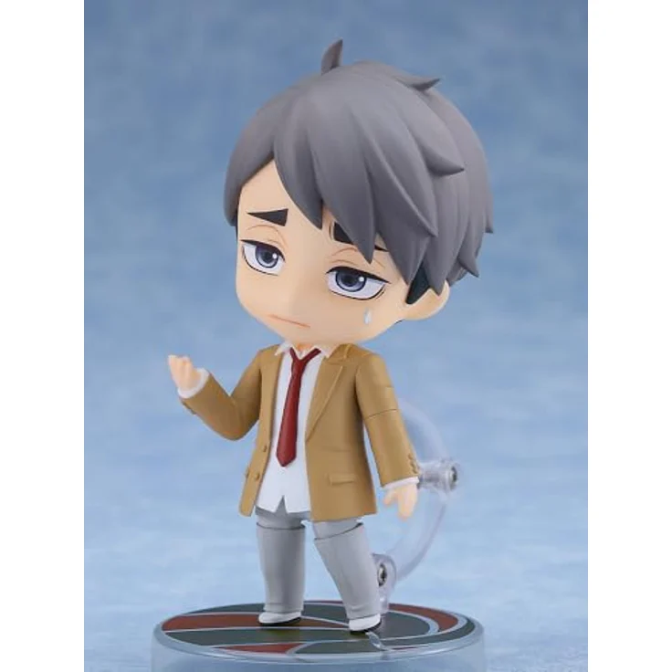 Orange Rouge Haikyu!! Nendoroid Actionfigur Osamu Miya School Uniform Ver., 10 cm mit Zubehör in Fensterbox – Bild 2