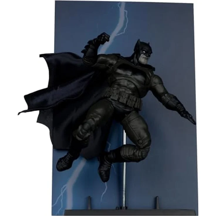 McFarlane DC Multiverse Cover Recreations Actionfigur Batman, 18 cm, beweglich mit Zubehör und Deluxe-Base, Gold Label – Bild 1