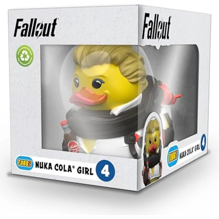 Numskull Fallout Tubbz PVC Figur Nuka Cola Pin Up Girl Boxed Edition, 10 cm, detailreiche Sammlerfigur aus hochwertigem PVC – Bild 2
