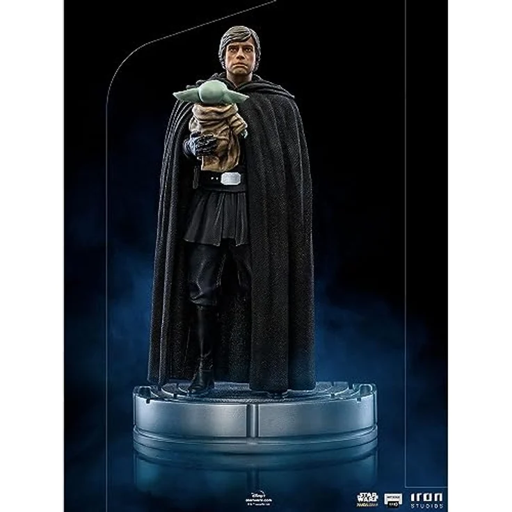 Star Wars - Luke Skywalker et Grogu - Statuette ArtScale 1/10, 21 cm – Bild 3