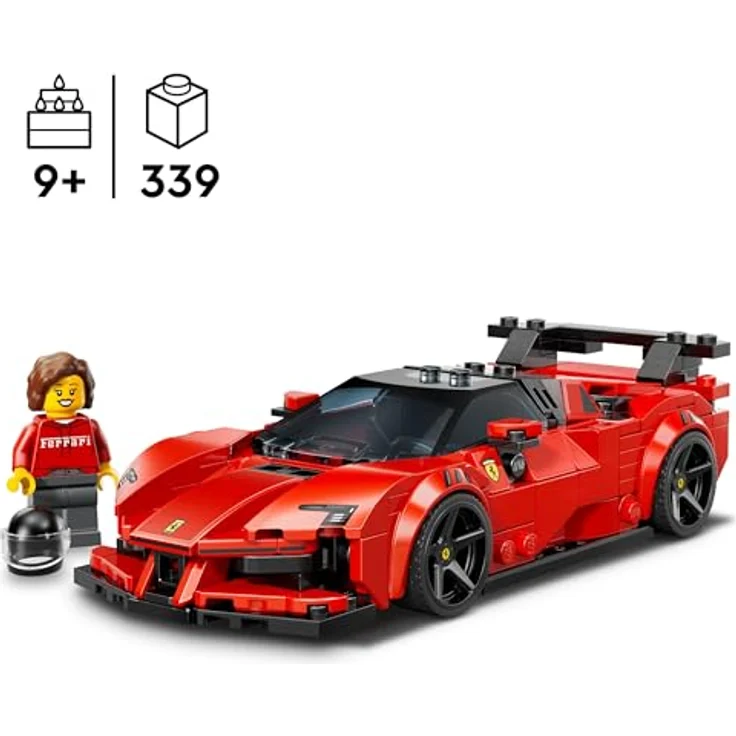 LEGO Speed Champions Ferrari SF90 XX Stradale, Modellbau mit 1 sammelbarer Fahrer Minifigur, Geburtstag Geschenkidee für Jungen ab 9 Jahren - 77254 – Bild 2