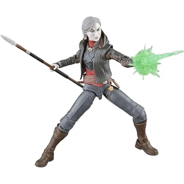 Hasbro Star Wars The Black Series Nachtschwester Merrin, Premium Action-Figur (15 cm) mit Dolch, Speer und Magie-Effekt aus Star Wars Jedi: Survivor